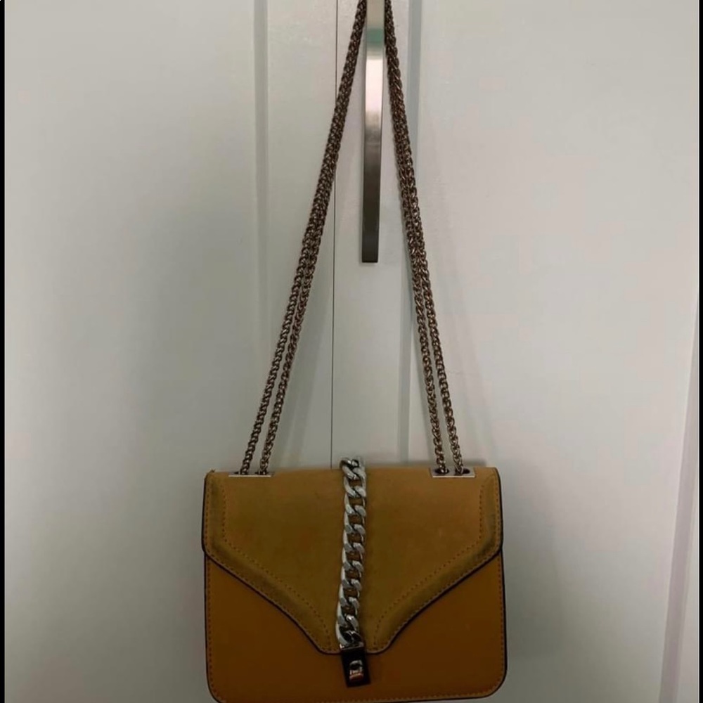 Topshop mustard purse